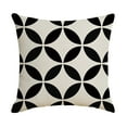 Black White Hugging Pillow Copper Oxide Pillowcase Cool Pillowcase