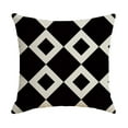 Black White Hugging Pillow Household Design Pattern Sand Pillow Large