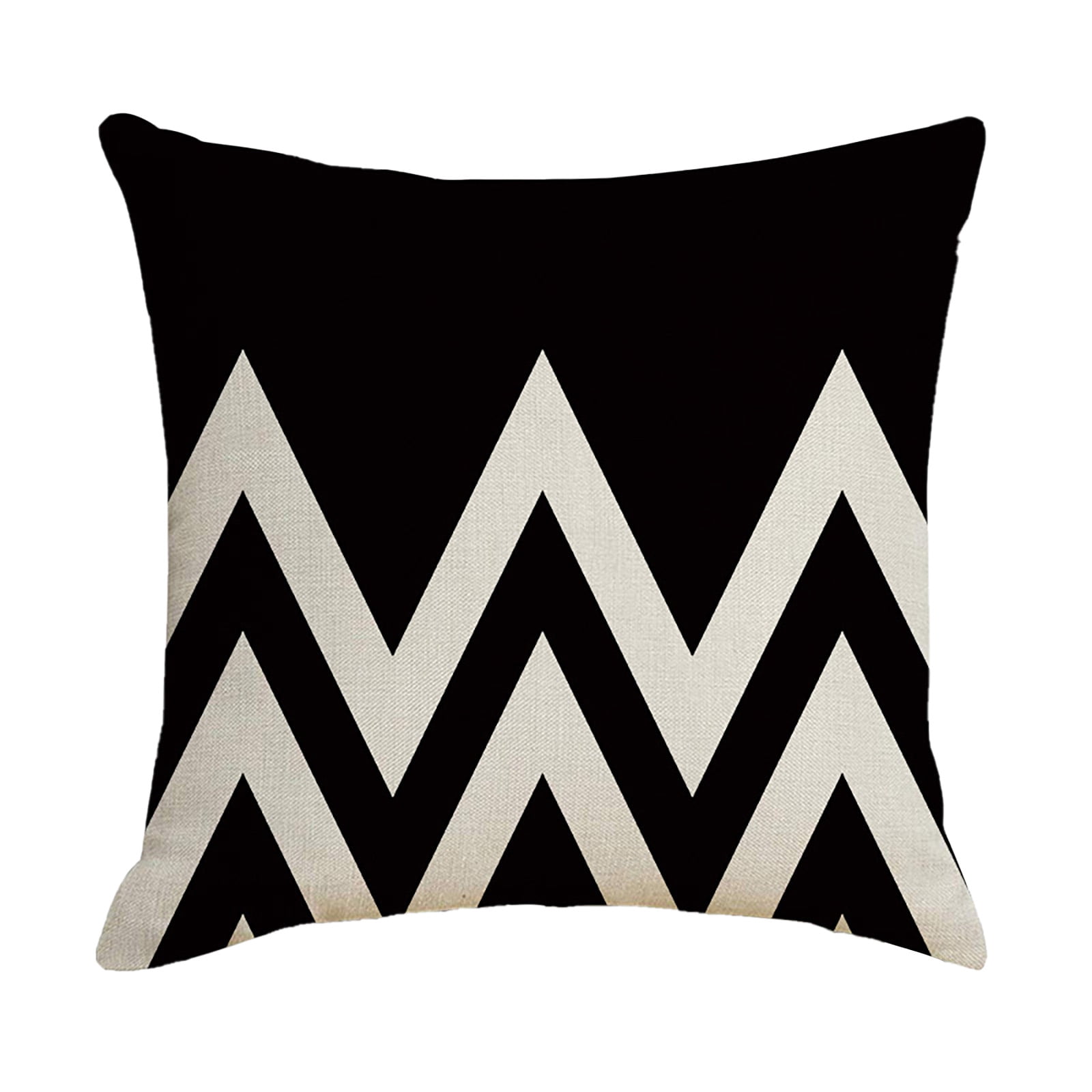 Black White Hugging Pillow Household Design Pattern Sand Pillow Organic