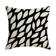 Black White Hugging Pillow Household Design Pattern Sand Pillow