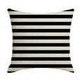 Black White Hugging Pillow Household Design Pattern Sand Pillow