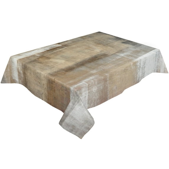 Black White Irregular Geometry Table Cloth Waterproof Dining Tablecloth Kitchen Decorative Coffee Cuisine Party Table Cover
