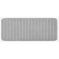 thumbnail image 1 of Black and White Kitchen Mat, Monochrome Diagonal Stripes Arrangement Geometric Abstract Composition, Plush Decorative Kitchen Mat with Non Slip Backing, 47" X 19", Black and White, by Ambesonne, 1 of 1