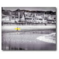 thumbnail image 1 of Black & White Longboard Gallery-Wrapped Canvas Wall Art, 24x36, 1 of 5