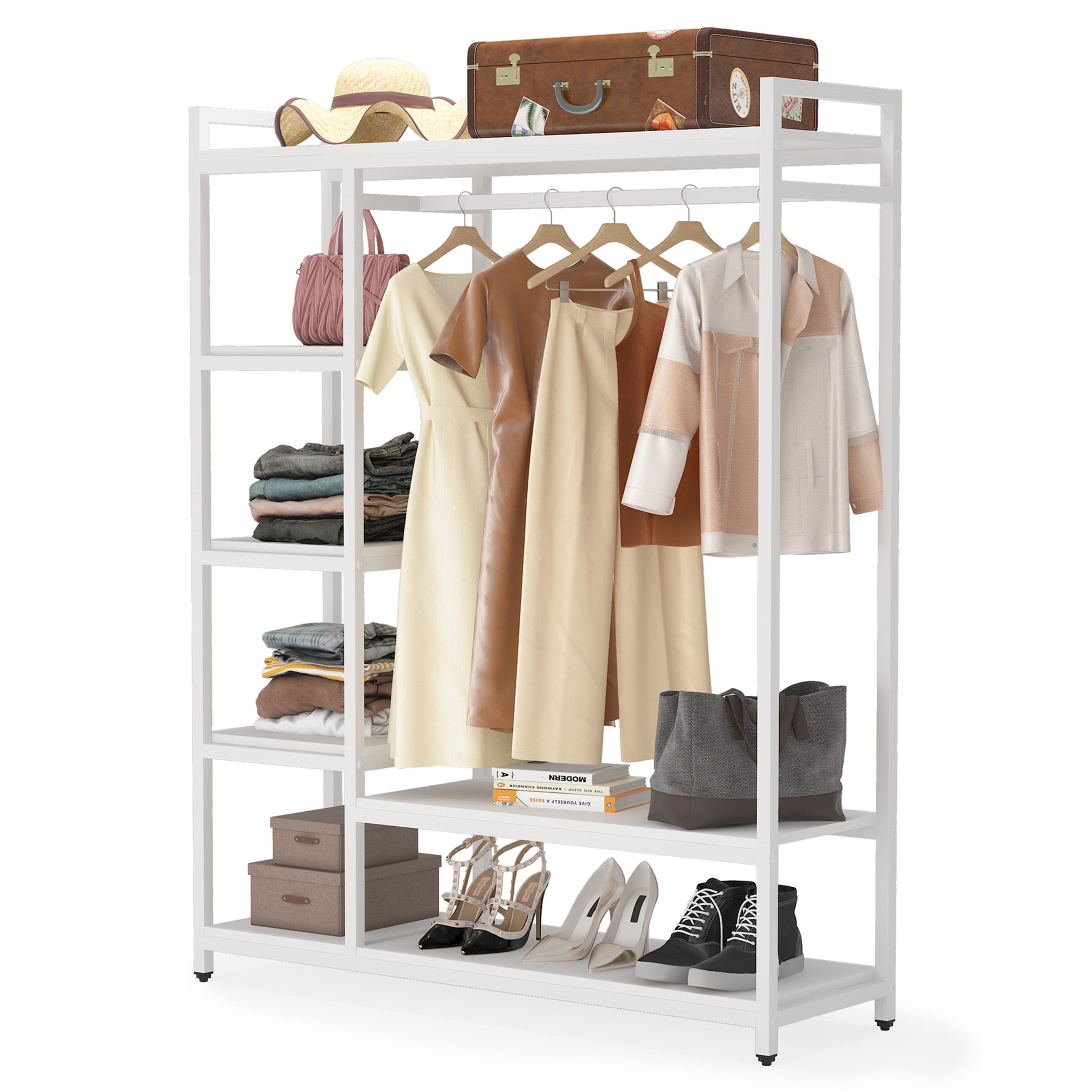 https://i5.walmartimages.com/seo/Black-White-Modern-Clothes-Garment-Rack-Metal-and-Wood-Closet-Rack-Closet-Organizer-System-with-Hanging-Rod-and-Shelf-All-White_407e450b-ae7f-4ab3-b11a-ab66d65e07d0.22fd059d166cbc25cb3b4f90a71e0d6d.jpeg