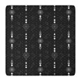 thumbnail image 1 of Black White Moon Eye Star Geometry Pattern Square Fitted Tablecloth with Elastic Edge,Square Table Cover,Washable Elastic Table Cover for Home Kitchen Party Decor 36"x36", 1 of 6