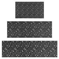 thumbnail image 1 of Black White Moon Plant Pattern Kitchen Rugs Sets Of 3,Kitchen Runner Rugs Non Skid Washable,Decorative Kitchen Floor Mats for Kitchen,Sink,Laundry,17"x30"+ 17"x47" + 17"x59", 1 of 6