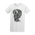 thumbnail image 1 of Black & White Owl Sketch Tee Men's -Image by Shutterstock, 1 of 2