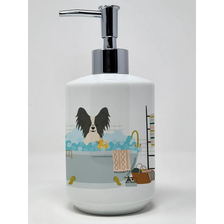 https://i5.walmartimages.com/seo/Black-White-Papillon-in-Bathtub-Ceramic-Soap-Dispenser-3-5-in-x-7-25-in_5b69e0a8-e35d-4666-a0c5-9ef83ca13cce.16de178c86664afeaba6320121efff2e.jpeg?odnHeight=768&odnWidth=768&odnBg=FFFFFF