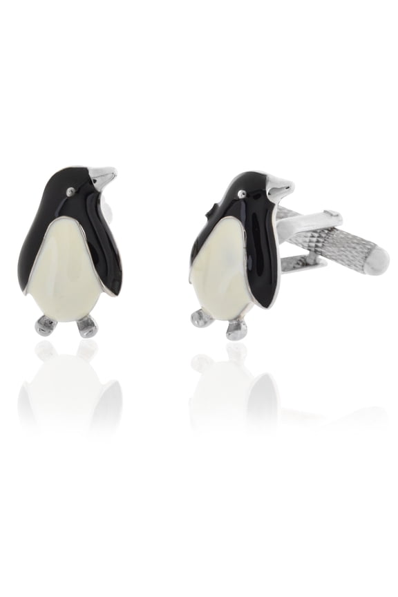 Black & White Penguin Cufflinks