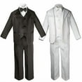 thumbnail image 1 of Black White Pick Baby Toddler Kid Teen Boy Wedding Formal Party Tuxedo Suit S-20, 1 of 2