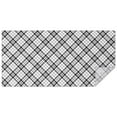 thumbnail image 1 of Black White Plaid Checkered Pattern Rectangle Tablecloth 60"x120",Waterproof Polyester Rectangle Table Cloth, Wipeable Spillproof Polyester Tablecloth for Dining, Camping, Indoor and Outdoor, 1 of 6
