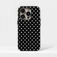 thumbnail image 1 of Black White Polka Dot Collage Phone Case for iPhone 11 12 13 14 15 16 Pro Max, 1 of 2