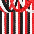 Black WhiteRed Party Decorations Streamers Garland 157Ft Graduation