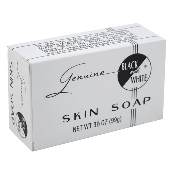 Black & White Skin Soap 3.5oz (Pack of 3)