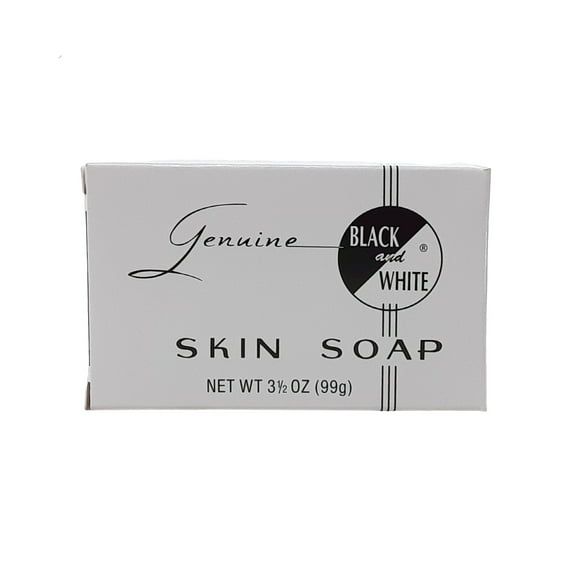 Black & White Skin Soap Bar 3.5 oz (Pack of 2)
