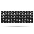 thumbnail image 1 of Black White Skull Cross Pattern Bathroom Rugs Mat,Non Slip Microfiber Bathroom Rug,Rubber Backing,Soft Bathroom Mats for Bathroom Floor,Tub and Shower,47x17in(120x43cm), 1 of 5