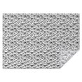 thumbnail image 1 of Black White Skull Pattern Rectangle Tablecloth 60"x84",Waterproof Polyester Rectangle Table Cloth, Wipeable Spillproof Polyester Tablecloth for Dining, Camping, Indoor and Outdoor, 1 of 5