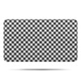thumbnail image 1 of Black White Small Checkered Pattern Bathroom Rugs Mat,Non Slip Microfiber Bathroom Rug,Rubber Backing,Soft Bathroom Mats for Bathroom Floor,Tub and Shower,17x30in(43x75cm), 1 of 5
