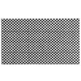 thumbnail image 1 of Black and White Small Checkered Pattern Door Rugs,Washable Non Slip Door Mats Indoor,Decorative Door Mats,Entry Mat Indoor for Entrance,Bedroom,Kitchen,Bathroom,17"x30", 1 of 6