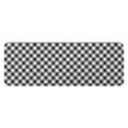 thumbnail image 1 of Black White Small Checkered Pattern Kitchen Rug Mat,Kitchen Runner Rugs Non Skid Washable,Decorative Kitchen Floor Mats for Kitchen,Sink,Laundry,17"x47.2", 1 of 7