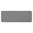 thumbnail image 1 of Black and White Small Checkered Pattern Kitchen Rug Mat,Kitchen Runner Rugs Non Skid Washable,Decorative Kitchen Floor Mats for Kitchen,Sink,Laundry,17"x47.2", 1 of 7