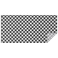 thumbnail image 1 of Black White Small Checkered Pattern Rectangle Tablecloth 60"x120",Waterproof Polyester Rectangle Table Cloth, Wipeable Spillproof Polyester Tablecloth for Dining, Camping, Indoor and Outdoor, 1 of 4