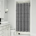 thumbnail image 1 of Black and White Small Checkered Pattern Shower Curtain 36"x72" ,Bathroom Decorative Shower Curtains Set with 12 Hooks,Modern Waterproof Washable Shower Curtain, 1 of 6