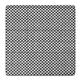thumbnail image 1 of Black and White Small Checkered Pattern Square Fitted Tablecloth with Elastic Edge,Square Table Cover,Washable Elastic Table Cover for Home Kitchen Party Decor 36"x36", 1 of 6