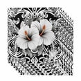 thumbnail image 1 of Black White Spring Floral Cloth Napkins, Summer Botanical Modern Washable and Reusable Dinner Napkins Set of 6, Table Napkin for Kitchen Party Birthday Wedding Hotel Housewarming 20"x20", 1 of 8