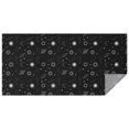 thumbnail image 1 of Black White Star Moon Planet Pattern Rectangle Tablecloth 60"x120",Waterproof Polyester Rectangle Table Cloth, Wipeable Spillproof Polyester Tablecloth for Dining, Camping, Indoor and Outdoor, 1 of 6