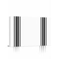 thumbnail image 1 of Black White Stripe, Wall Art for Living Room, Canvas Picture Wall Decor for Bathroom Bedroom, Abstract Geometric Painting Artwork for Office Kitchen Hallway Dining Room Home Decorations 12"x16", 1 of 8