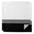 thumbnail image 1 of Black White Striped Cloth Napkins Washable Set of 2, Modern Abstract Art Aesthetics Reusable Dinner Table Napkins Cloth Bulk for Weddings Kitchen Restaurants Hotel Events Parties 20 x 20 Inch, 1 of 9