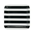 thumbnail image 1 of Fun Express Party Plates Black and White Striped 25 Count 9.25 Inch, 1 of 1
