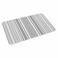 thumbnail image 1 of Black White Striped Doormat Outdoor Entrance 20"x31.5", Modern Farmhouse Geometric Absorb Moisture Dirt Door Mats, Non-Slip Rubber Backing Floor Mats Indoor, Low-Profile Front Door Rugs, 1 of 9