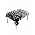 thumbnail image 1 of Black White Striped Rectangle Tablecloth, Farmhouse Stripes Modern Abstract Art Waterproof & StainResistant Tablecloth, Washable Oil-proof Table Cover for Dining/Party/Wedding/Camping/Buffet 60x84 In, 1 of 9