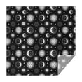 thumbnail image 1 of Black White Sun Moon Face Star Pattern Square Tablecloth,Waterproof Square Table Cover,Wipeable Spillproof Washable Table Cover for Home Kitchen Party Decor 42"X42"(107x107cm), 1 of 6