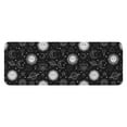 thumbnail image 1 of Black White Sun Moon Planet Star Pattern Kitchen Rug Mat,Kitchen Runner Rugs Non Skid Washable,Decorative Kitchen Floor Mats for Kitchen,Sink,Laundry,17"x47.2", 1 of 7
