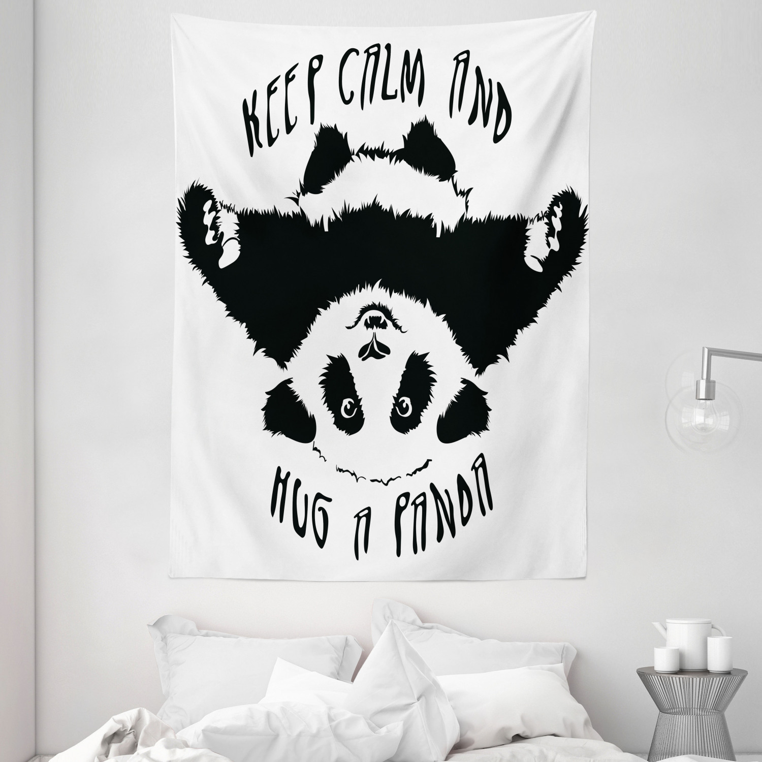 Sottobicchiere Lucido Con Frase Keep Calm And Hug A Pug - Regalo Divertente Per Amanti Dei Carlini, 9x9 Cm - 3