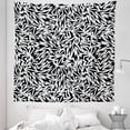 thumbnail image 1 of Black and White Tapestry, Monochrome Sharp Shapes Simple Fissure Crack Fractal Form Burst Pattern, Fabric Wall Hanging Decor for Bedroom Living Room Dorm, 5 Sizes, Black White, by Ambesonne, 1 of 1