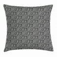thumbnail image 1 of Black and White Throw Pillow Cushion Cover, Triangular Pattern with Many Shapes Contemporary Monochrome Design, Decorative Square Accent Pillow Case, 24 X 24 Inches, Black and White, by Ambesonne, 1 of 2