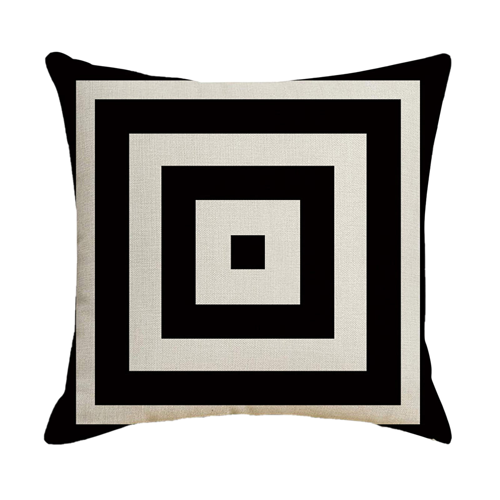 Black White Waterproof Hugging Pillow Household Design Pattern Sand