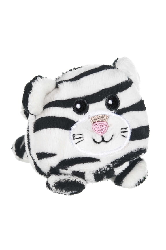 Black White Zebra Tossimal by Ganz - Zebra Plush Toy