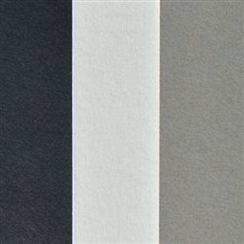Black, White and Gray Full Sheet Mat Board Variety Pack (25 Quantity) 32 x 40 Cream Core