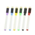 thumbnail image 1 of Carroterr 1Pc Black White board Marker Dry Pen With Eraser Easy Wipe Price Low Lid △> D3Z2, 1 of 9