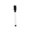 thumbnail image 1 of Black Whiteboard Marker with Brush-Style Eraser Tip, Quick-Dry Ink, Dust-Free for Presentations and Planning, 1 of 9
