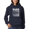 thumbnail image 1 of Black Whyte Techno Style Hoodie Women -Image by Shutterstock, Female 3X-Large, 1 of 4