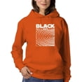 thumbnail image 1 of Black Whyte Techno Style Hoodie Women -Image by Shutterstock, Female Medium, 1 of 4