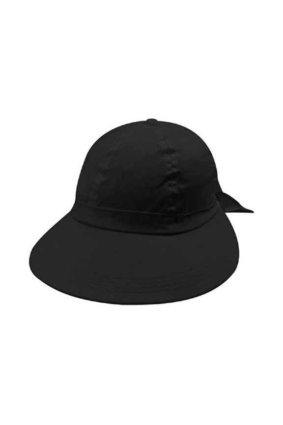 Black Wide Brim Peak Gardening Sun Hat