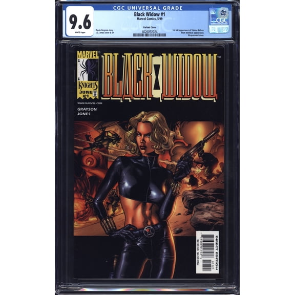 Black Widow #1 - CGC 9.6 Comic Book